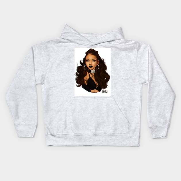 RIRI Kids Hoodie by VactuART